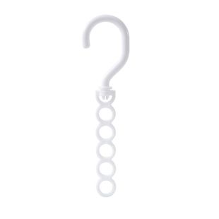 日式竖排衣架收纳架五孔可旋转衣柜衣橱衣架整理架竖挂钩长条