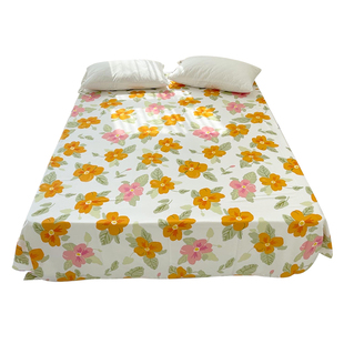 《拜访玛莉莲》原创电影感复古花哆哆磨毛全棉床单床笠单品可定制