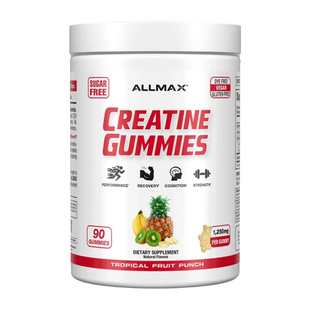 豹哥补剂ALLMAX肌酸软糖一水肌酸健身补剂软糖每份含1250mg肌酸