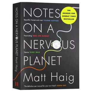 马特海格 焦虑星球笔记 英文原版 Notes on a Nervous Planet 紧张星球上的笔记 英文版 进口原版英语书籍