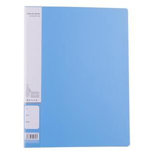 晨光资料册文件夹学生用透明多层a4纸插页风琴包试卷奖状贴纸画册杂志收纳档案夹插页袋乐谱合同归档资料册