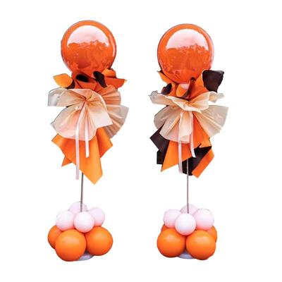 商场开业立柱装饰气球链半拱门周年庆活动节日气氛场景布置双十一