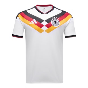 Adidas阿迪达斯26德国国家队世界杯主场球迷版速干短袖球衣KD8363