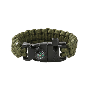 野外求生伞绳编织手链多功能自救急用防身指南户外生存登山手环