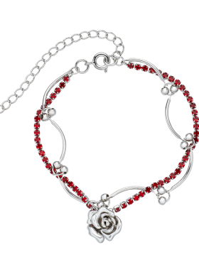 明星同款小众设计玫瑰手链礼物