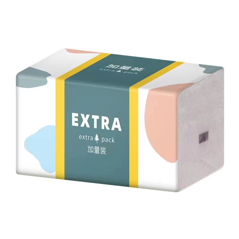 雪亮大包纸巾整箱家庭实惠抽取