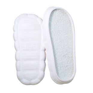 【买一送一】防滑云朵鞋底踩屎感手工编织鞋帮冰条线拖鞋底批发价