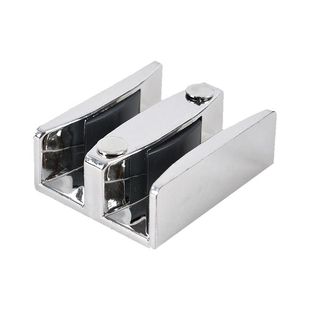 淋浴房止摆器浴室配件卫生间移门限位器玻璃门固定滑轨平移推拉门