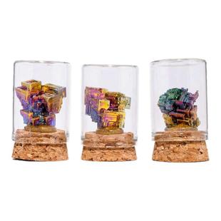 铋晶体金属化学元素创意礼物矿石原石收藏品摆件孩子科普教学标本