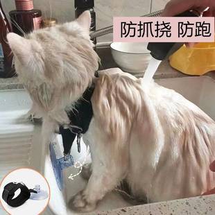 可调节猫咪洗澡固定器宠物抓防狗洗澡洗澡神器猫防乱动清洁
