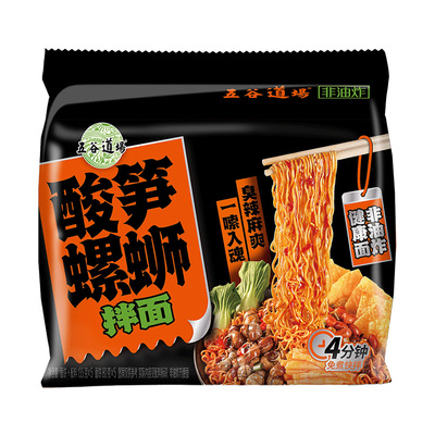 五谷道场酸笋螺蛳拌面袋装