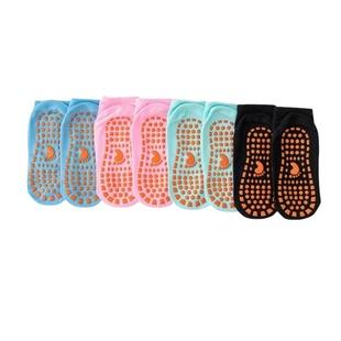 防滑蹦床袜四季短袜室内专用游乐场儿童早教地板袜大人瑜伽中筒袜