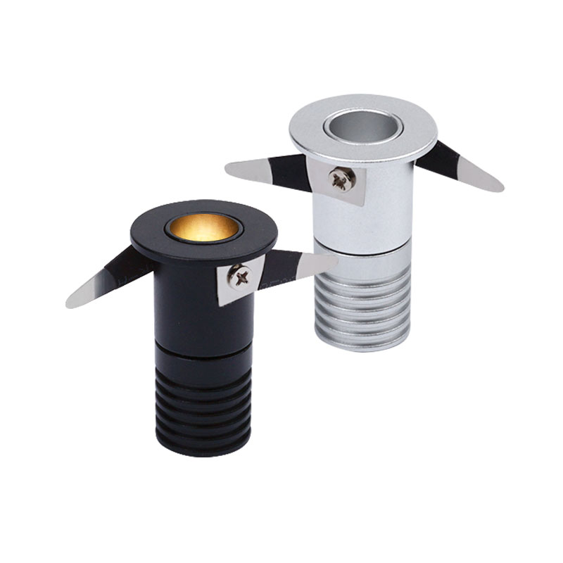 黑色小角度led迷你小射灯嵌入式开孔2.5公分25mm聚光束角10度15度