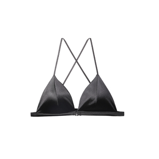 红色内衣文胸女前扣美背性感三角杯小胸无钢圈胸罩本命年马年礼盒