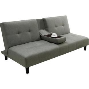 林氏家居北欧多功能布艺折叠公寓沙发床简易两用小户型