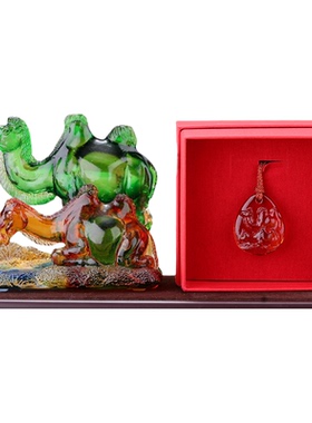 正品集雅轩宋韶光吉祥物2026年宋大师马年琉璃宋绍光生肖摆件挂件