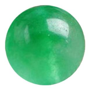 7A冰种翡翠阳绿色飘花翠绿玉髓散珠子手串男女士diy手工手链多宝