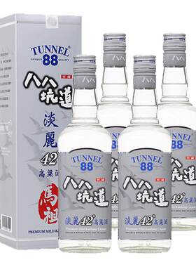 八八坑道600ml*4瓶台湾高粱42度