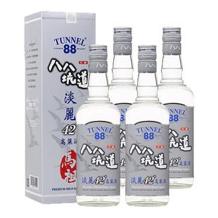 2017年台湾八八坑道马祖淡丽42度清香白酒高粱酒88坑道600ml*4瓶