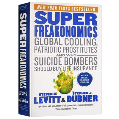 魔鬼经济学 SuperFreakonomics 英文原版书 超爆魔鬼经济学 纽约时报畅销书 进口英语书籍 Steven D. Levitt 比尔盖茨推荐
