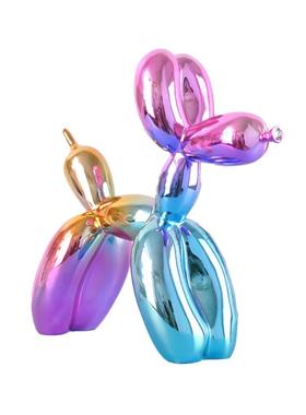 艺术风雕塑杰夫昆斯手办气球狗