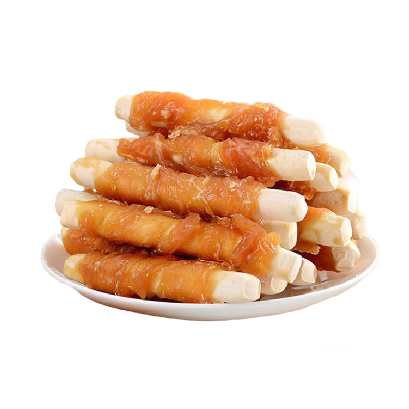 磨牙+互动)仓鼠磨牙鸡肉绕钙奶棒