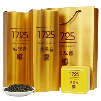 一级高山铁观音清香型乌龙茶长南