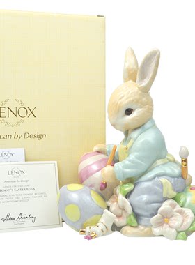Lenox原包装兔兔子兔年宝宝装饰