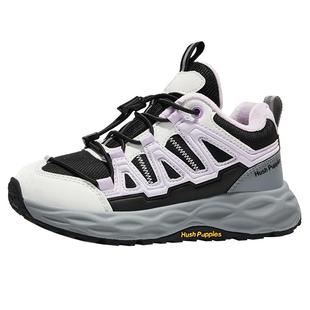 暇步士童鞋儿童棉鞋女童二棉鞋紫色冬季加绒保暖中大童休闲运动鞋