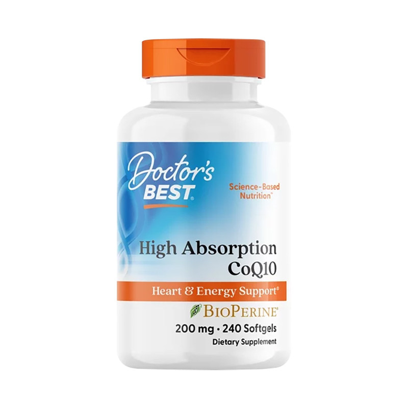 多特倍斯辅酶Q10胶囊含黑胡椒素200mg*240粒高龄备孕