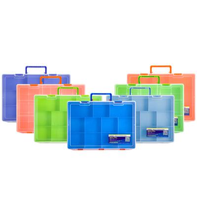 乐高多格工具双层lego分类零件盒