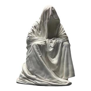 幽灵巫师死神袍桌面创意石膏雕塑扩香石摆件复古小众古怪派对礼品
