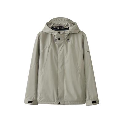 MOP连帽户外夹克马甲两件套男