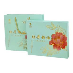 牡丹籽油手工皂牡丹花皂洁面沐浴精油皂牡丹香皂而菏泽文创礼盒装