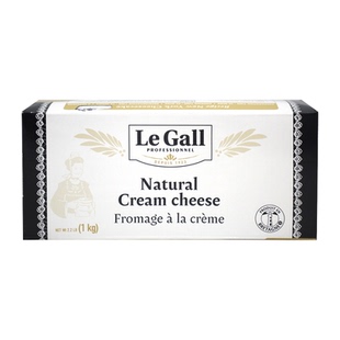 法国进口雅高勒奶油芝士1kg 原制干酪乳酪巴斯克芝士奶盖蛋糕原料