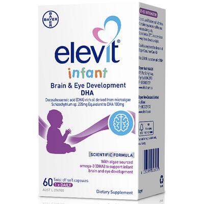 elevit/爱乐维新生儿DHA海藻油