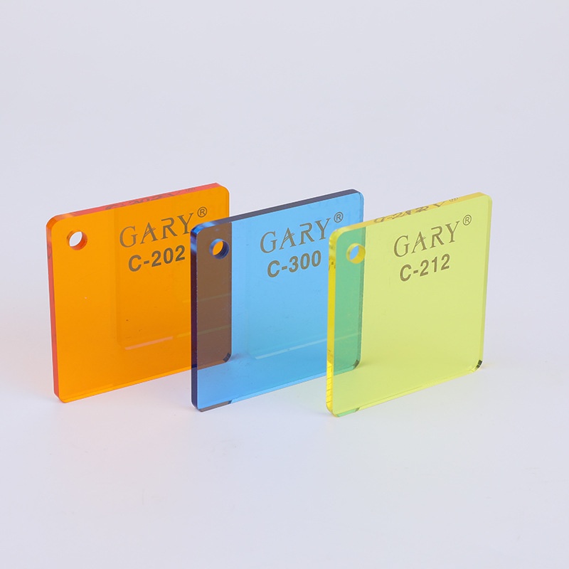 希顺塑料彩色亚克力板 透光板磨砂有机玻璃厚板亚克力分隔板