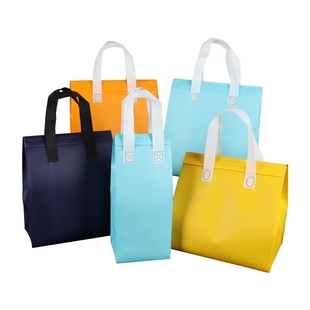 一次性外卖保温袋专用铝箔商用甜品奶茶烧烤手提无纺布打包袋定制