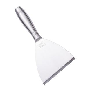 精品清洁铲刀腻子刀装修泥抹子油烟铲加厚不锈钢一体油灰刀刮刀