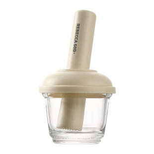 北格玻璃捣蒜器家用擂钵研磨碗辅食捣碎罐捣蒜臼蒜臼子捣蒜泥神器