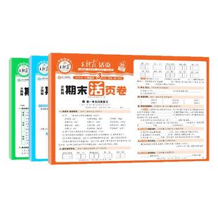 2025新版王朝霞期末活页卷一二三四五六年级下上册语文数学英语人教北师大苏教版 小学课堂达标测试卷期末冲刺100分少而精摸底试卷