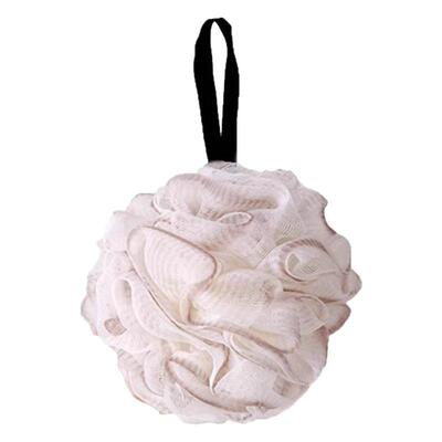 高档大号不散浴花球搓澡巾