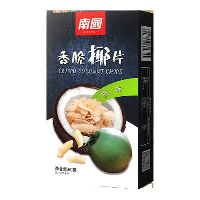 南国香脆椰子片60克X5盒