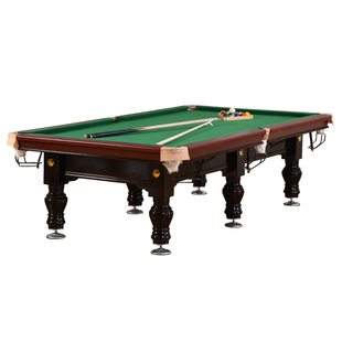 台球桌家用成人标准二合一商用中美式黑八球厅大理石黑8球台案子
