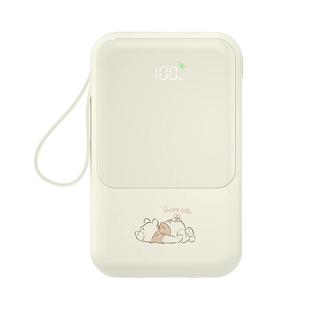 【充电宝3c认证可上飞机】迪士尼2026新款20000毫安大容量自带线快充超薄移动电源适用小米苹果17 16专用正品