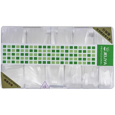 单号甲片指甲贴补号单选透明全贴