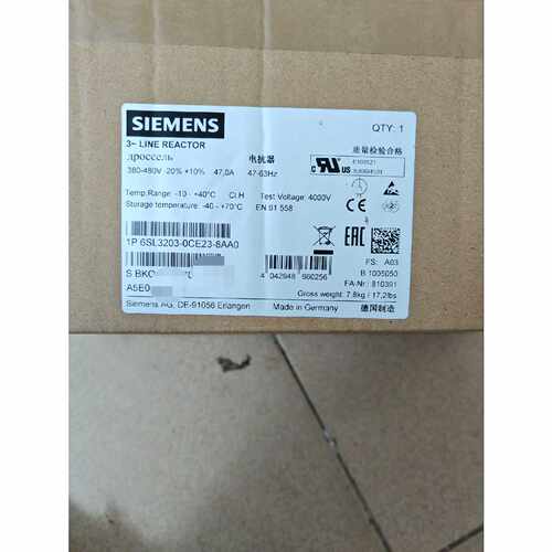 溢价-6SL3203-0CE23-8AA0  电抗器,未