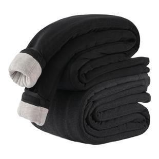 七只羊男士加厚保暖裤加绒裤羊毛裤女护膝护腰棉裤打底裤绒裤2401