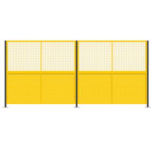 车间仓库隔离网冲孔围挡工厂设备防护网加厚护栏围栏隔断挡板定制