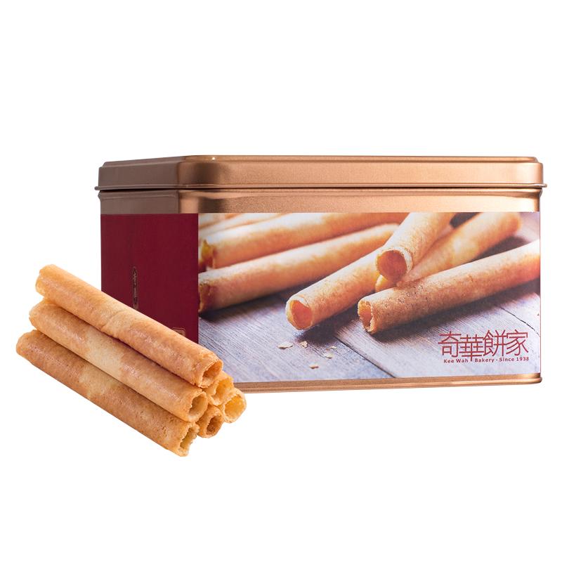香港[奇華餅家]香脆雞蛋卷禮盒餅干蛋卷零食糕點特產(chǎn)點心進口禮物
